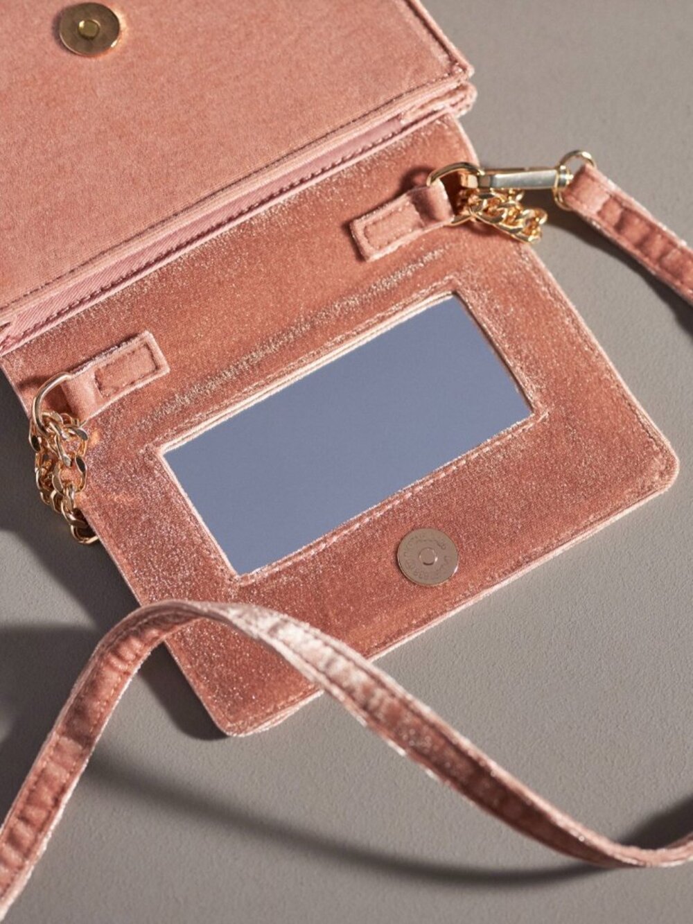 Anthropologie Velvet Crossbody Wallet - Picture 5 of 10